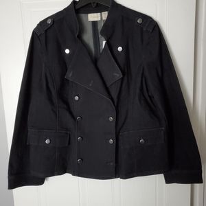 Chico's military stype jacket - NWT